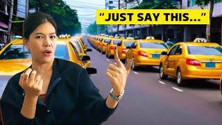 LEARN THAI: How to Give a Taxi Driver Directions