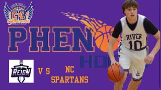River City Reign 2028 vs. NC Spartans @ Phenom Hoops G3 Live