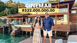 MANSÃO CINEMAR: A MAGNÍFICA JÓIA DE ANGRA DOS REIS   COSTA VERDE   A PINNACLE LUXUOSA BRASILEIRA.