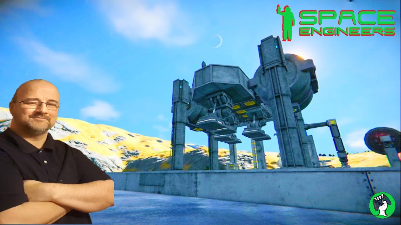 Space Engineers { Building Our Escape Ship } Day 02