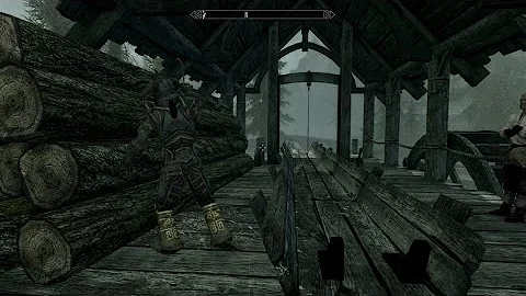 Como pegar lenha no Skyrim?