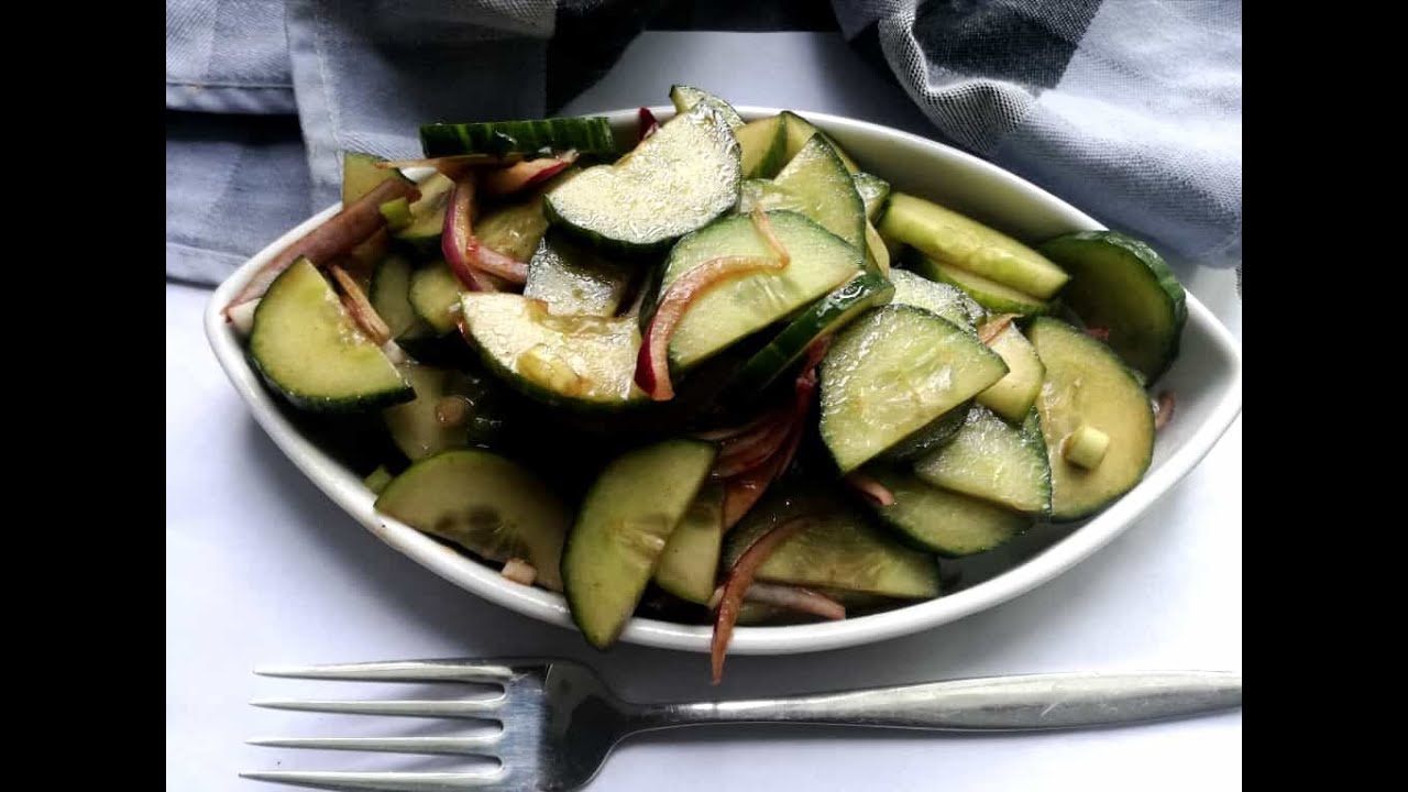 How to make fresh Cucumber Salad ~Episode 58~Ke's Cook Island