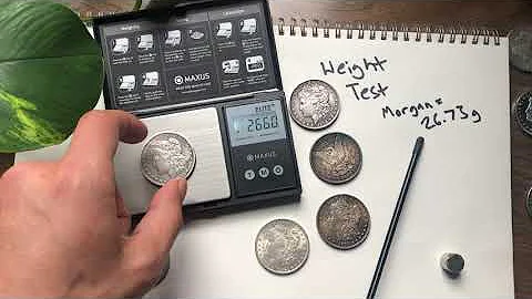 Weight Test - Morgan Silver Dollars