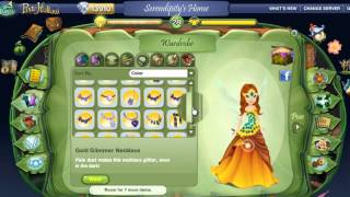 Pixie Hollow: My Pouch, Wardrobe and Badges ♥