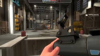 I played Team fortress 2 [basic training tutorial mode] Part 1