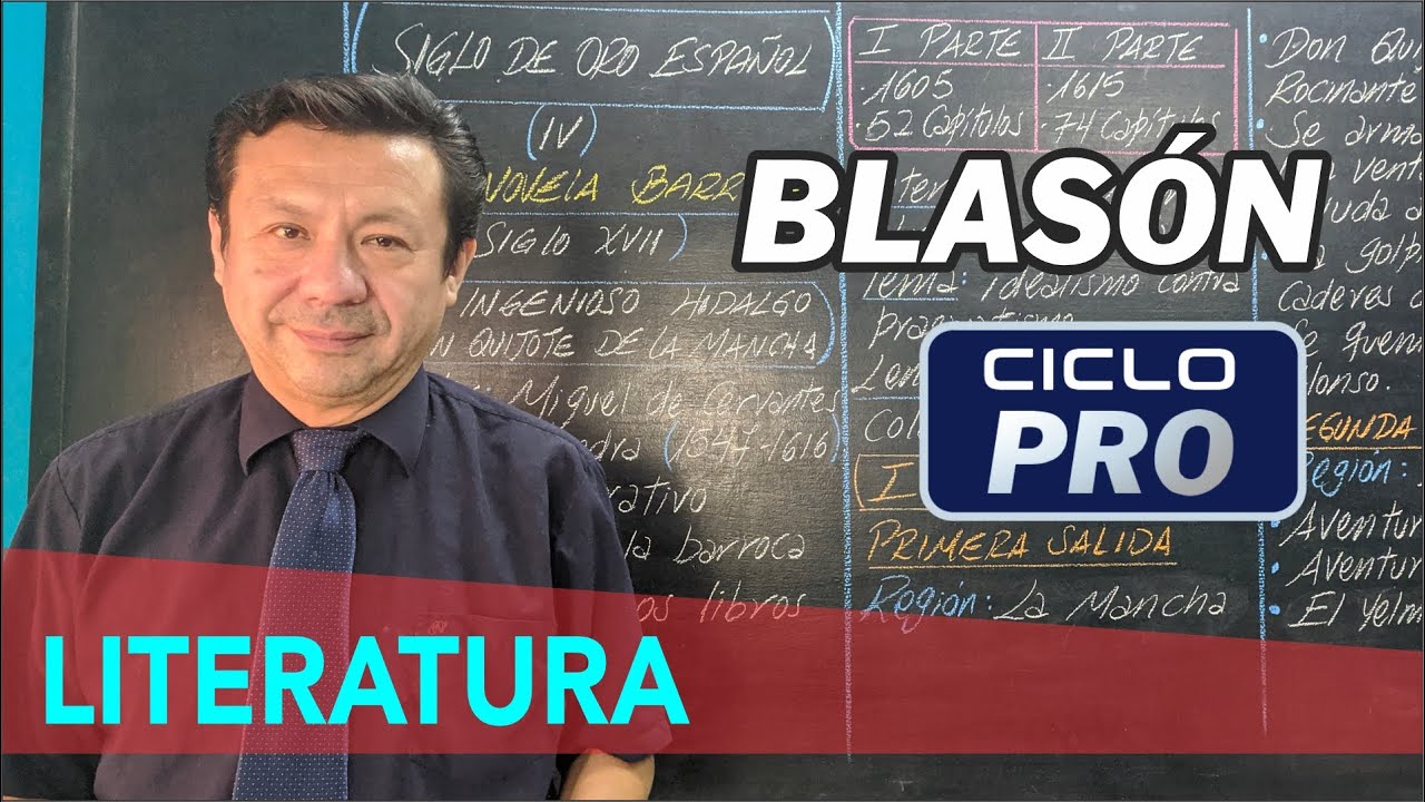 LITERATURA - Blasón [CICLO PRO]