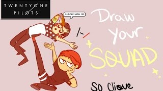 Speed Paint Draw Your Squad Top
