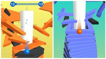 Stack Ball - Oddly Satisfying ASMR Gameplay