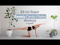 33 min super sweaty cardio pilates workout  soul sync body  sanne vloet