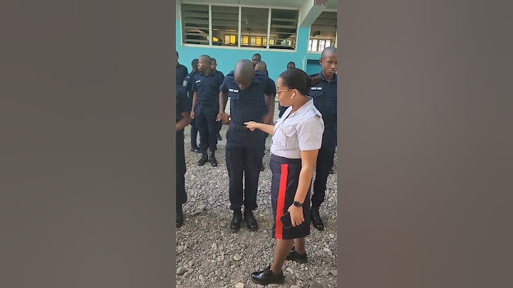 jamaica constabulary force inspection