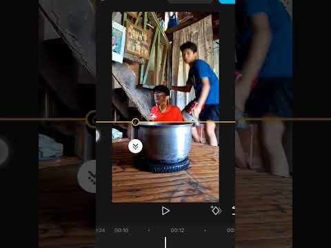 Paano mag edit ng duwende pumasok sa kaldero step by step gamit ang capcut sa cellphone #capcutedit