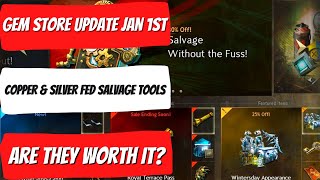 GW2 Gem Store Update 1st Jan | Silver & Copper Fed Salvage O Matic Review
