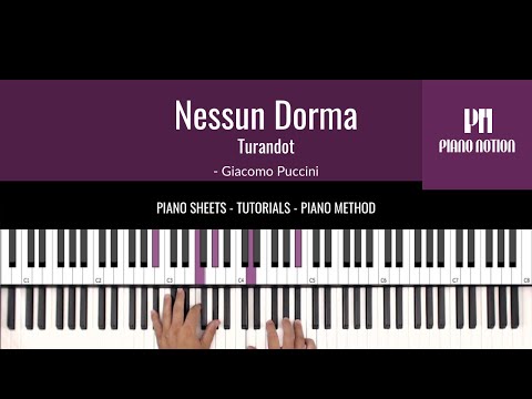 Nessun Dorma (Easy Piano) - Giacomo Puccini