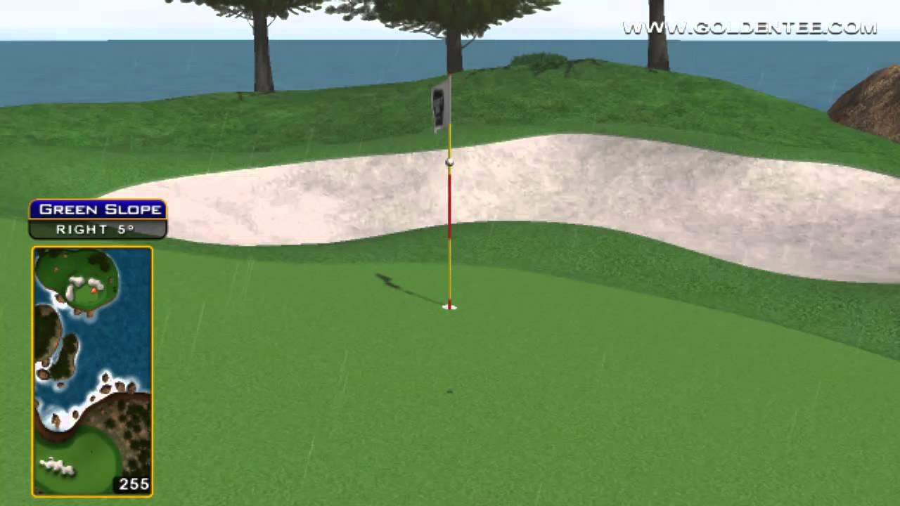 Golden Tee Great Shot on Timber Bay! YouTube
