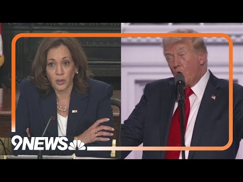 Trump, Harris support