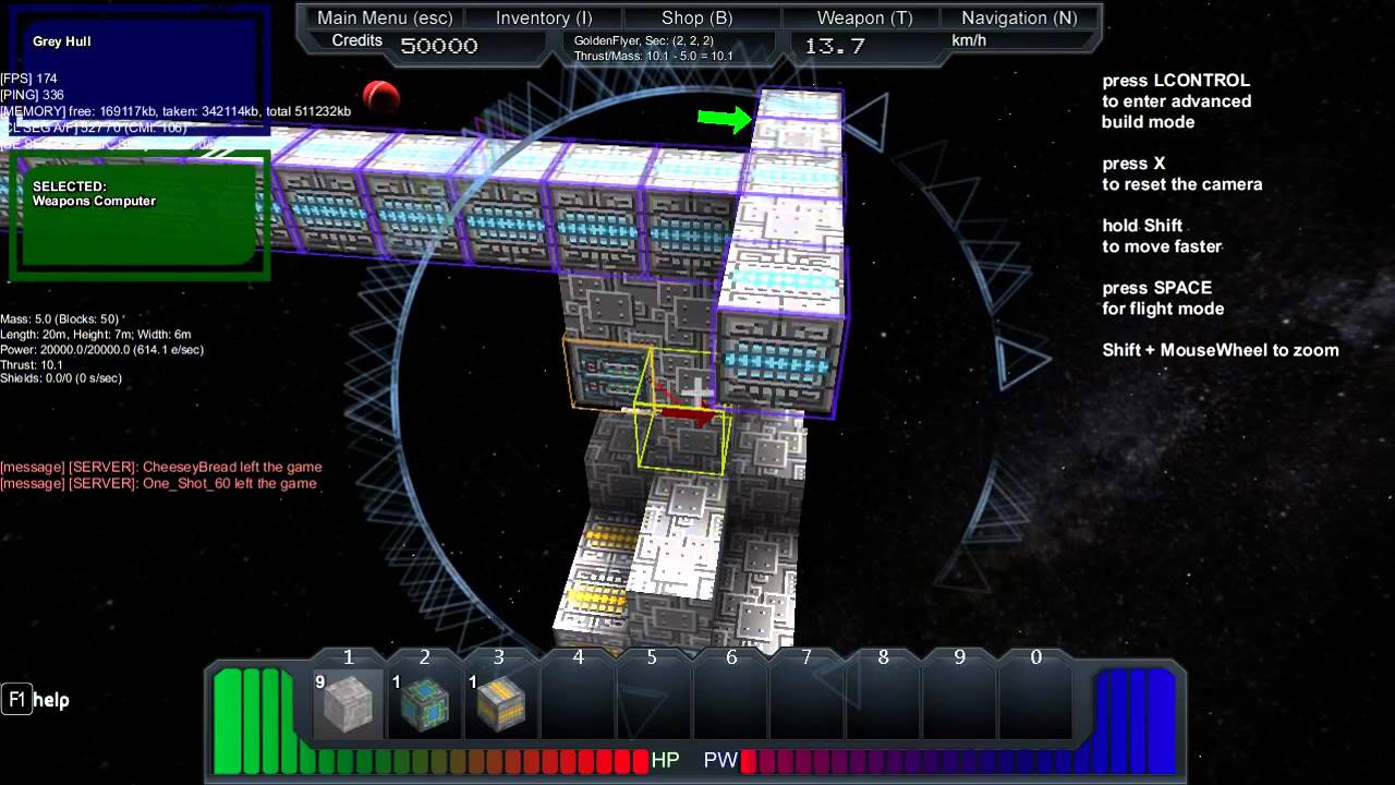 [ StarMade Alpha ][S01E01][ MadRealms Server ] w/TLV - Some basics and a confused TLV