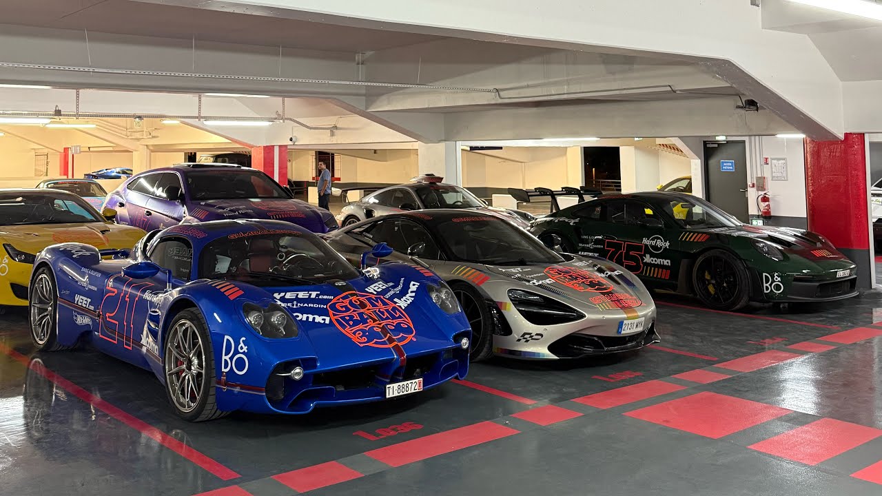 GUMBALL 3000 à Nice ! J’accède au parking privé 😳