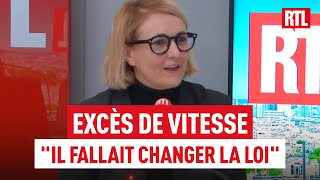 Excès De Vitesse Il Fallait Changer La Loi, Selon Marie-Pierre Vedrenne Sur Rtl