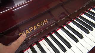 ディアパソンピアノ 126MS ぴあの屋ドットコム - YouTube