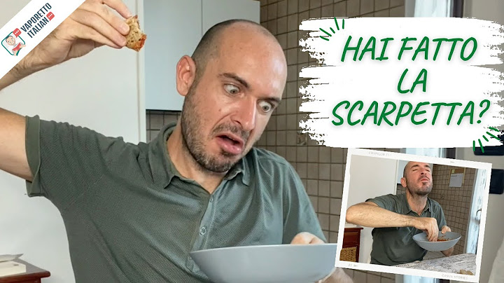 IO FACCIO LA SCARPETTA. E tu?  | Significato e origine di 'fare la scarpetta' | Lezioni di italiano
