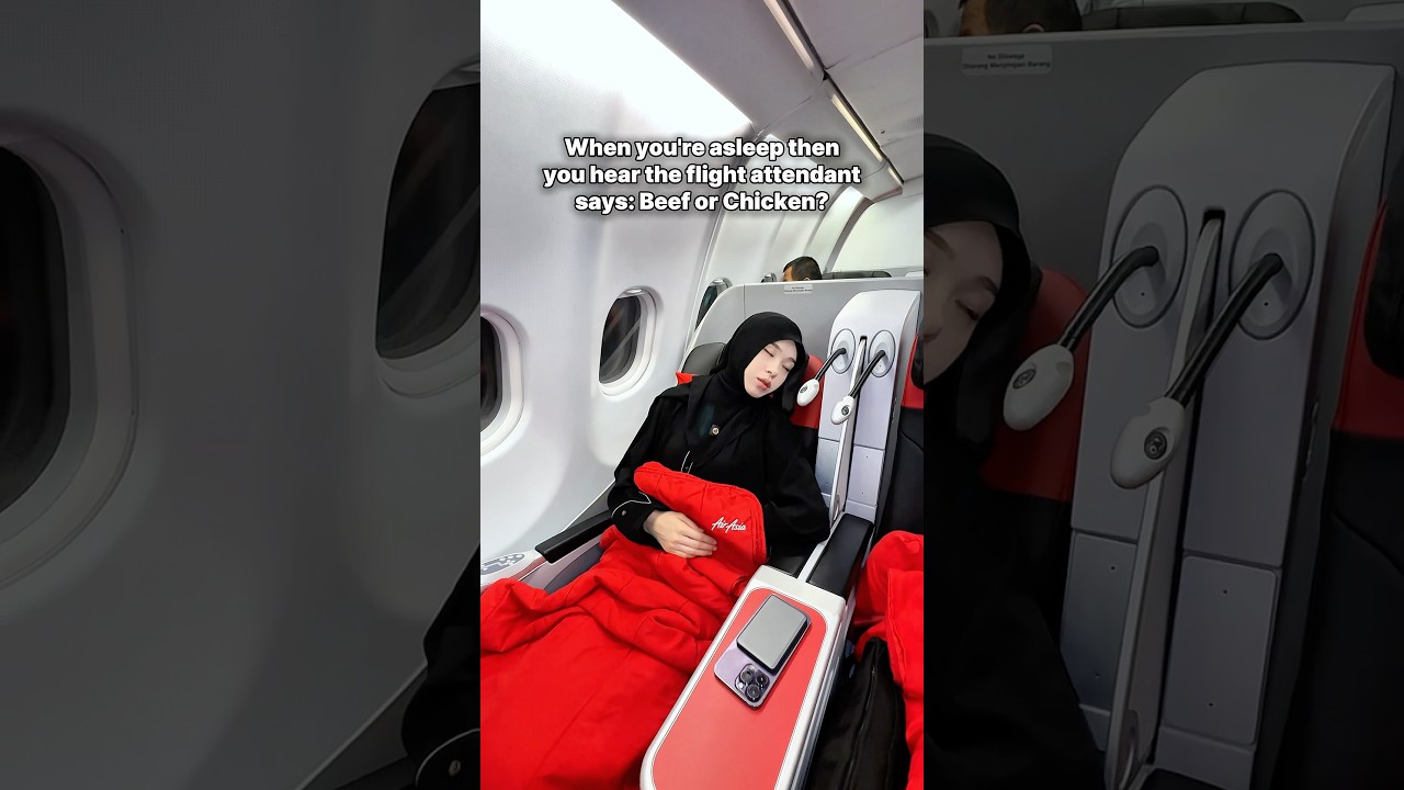 when you fell asleep on the plane 😂