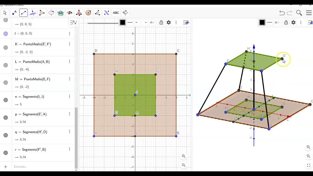 EL CALCULO Y VOLUMEN DE UN TRONCO DE PIRAMIDE