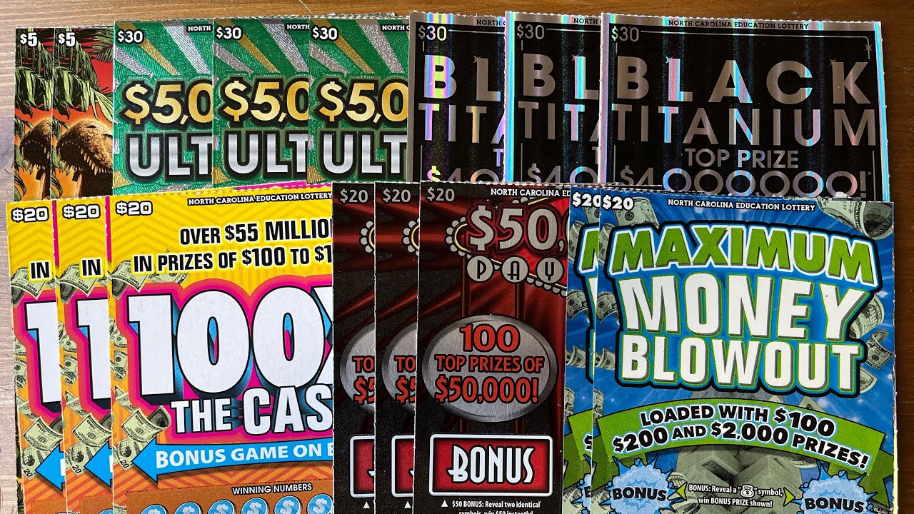 $350 North Carolina Lottery Scratch-Offs!🤑Four Big Wins for PROFIT!🤑