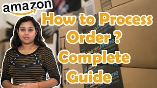 How to Process Orders in Amazon guide in Hindi - Seller central step by step tutorial