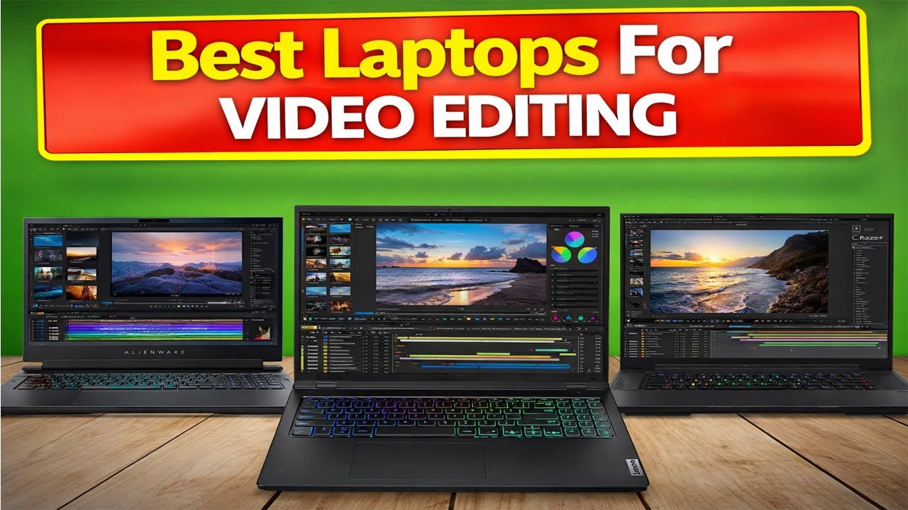 TOP 5 Best Laptops For Video Editing ON AMAZON