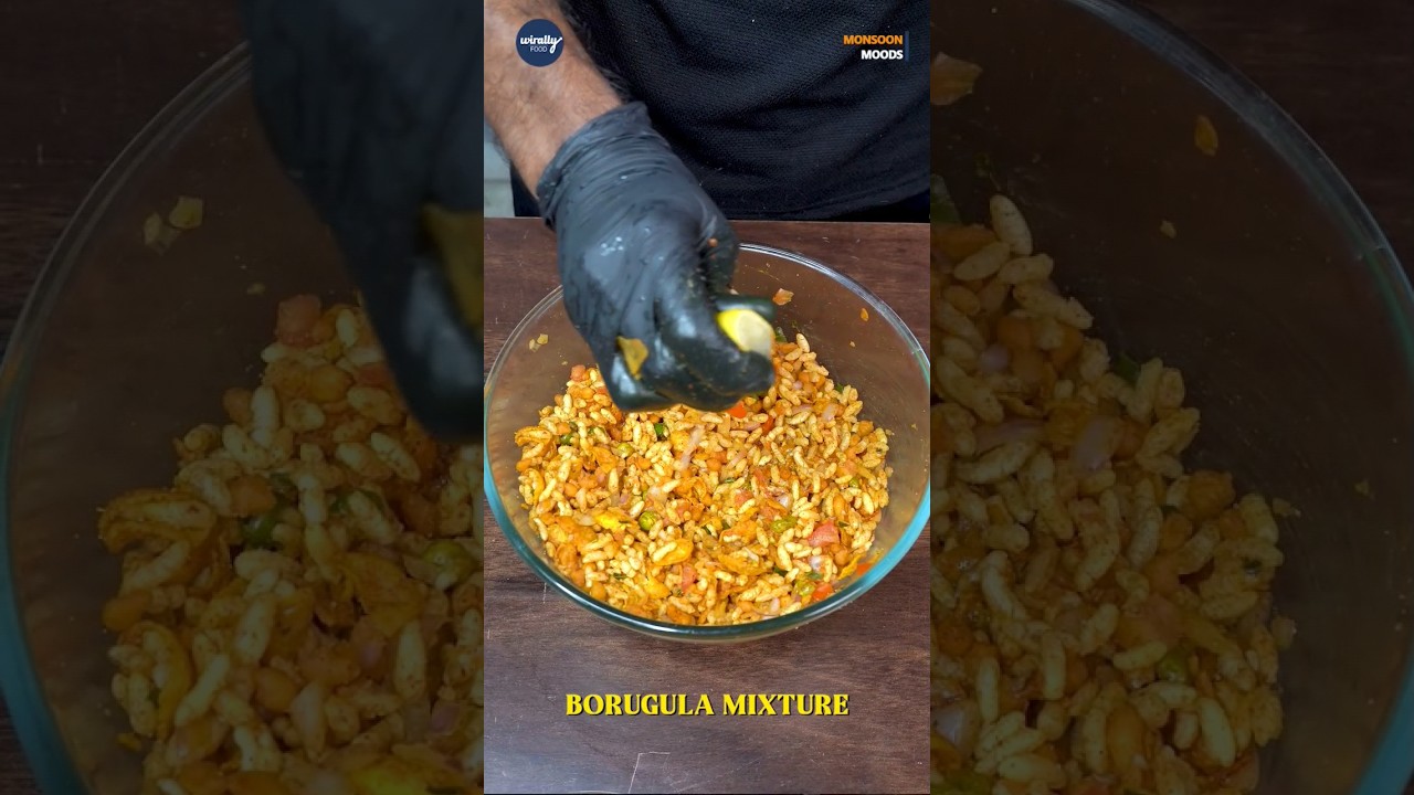 Ala challa gaali ki borugulu mixtue thinte entha baguntundho!  #borugulamixture #asmrcooking