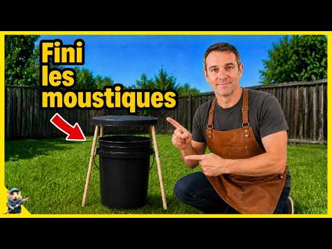 This mosquito trap catches mosquitoes and their larvae by the thousands!