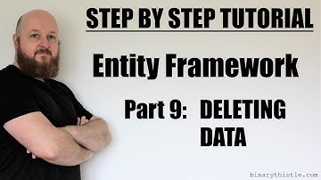 Entity Framework - Part 9 - Deleting Data