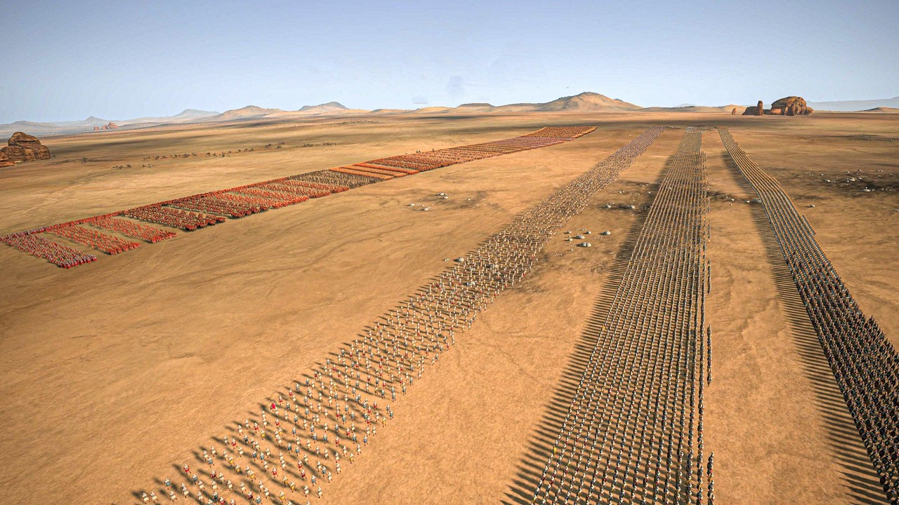 Egypt vs Rome Epic Battle - Total War ROME 2