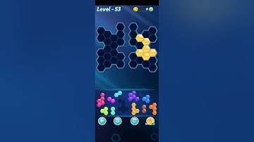 Block! Hexa Puzzle~Extreme D block 11 to 12 levels~ level-53-54