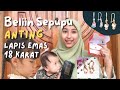 Beliin sepupu anting lapis emas lucu karaktek mermaid  hello kitty