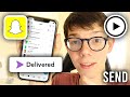 How To Send Camera Roll Videos As Snaps On Snapchat - Full Guide