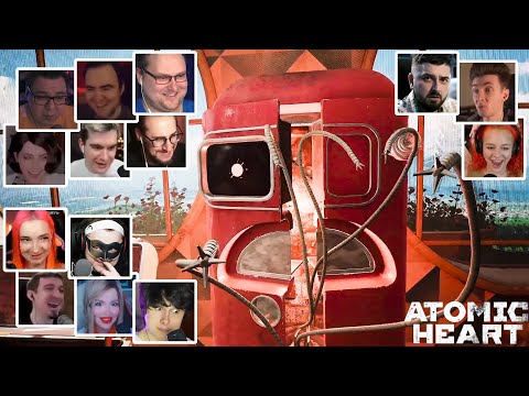 Реакция Летсплейщиков на Похотливый Шкаф в Atomic Heart