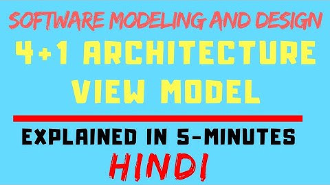 4+1 Architecture View Model (HINDI)