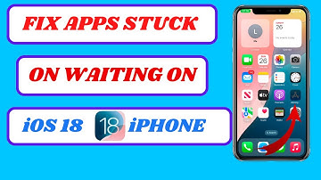 📱 Fix Apps Stuck on "Waiting" on iPhone iOS 18 | Quick & Easy Solutions!