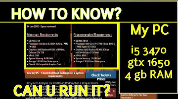How to Know if Your PC Meets the Requirements to PLAY a GAME