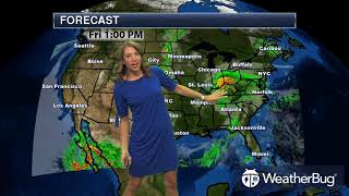 WeatherBug's National Weather Outlook for Sep 01, 2017