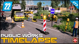 🚧 বাস স্টপের জন্য কংক্রিট প্যাড ফাউন্ডেশন তৈরি ⭐ FS22 সিটি পাবলিক ওয়ার্কস টাইমল্যাপস screenshot 4