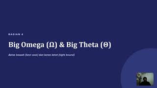 Analisis Algoritma Konsep Dasar Notasi Asimtotik (Big O, Big Theta & Big Omega)