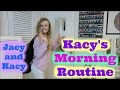 Kacy's School Morning Routine 2017 ~ Jacy and Kacy