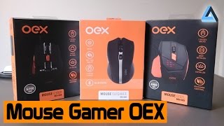 REVIEWS DE MOUSES DA OEX - MS305, MS306 e MS500