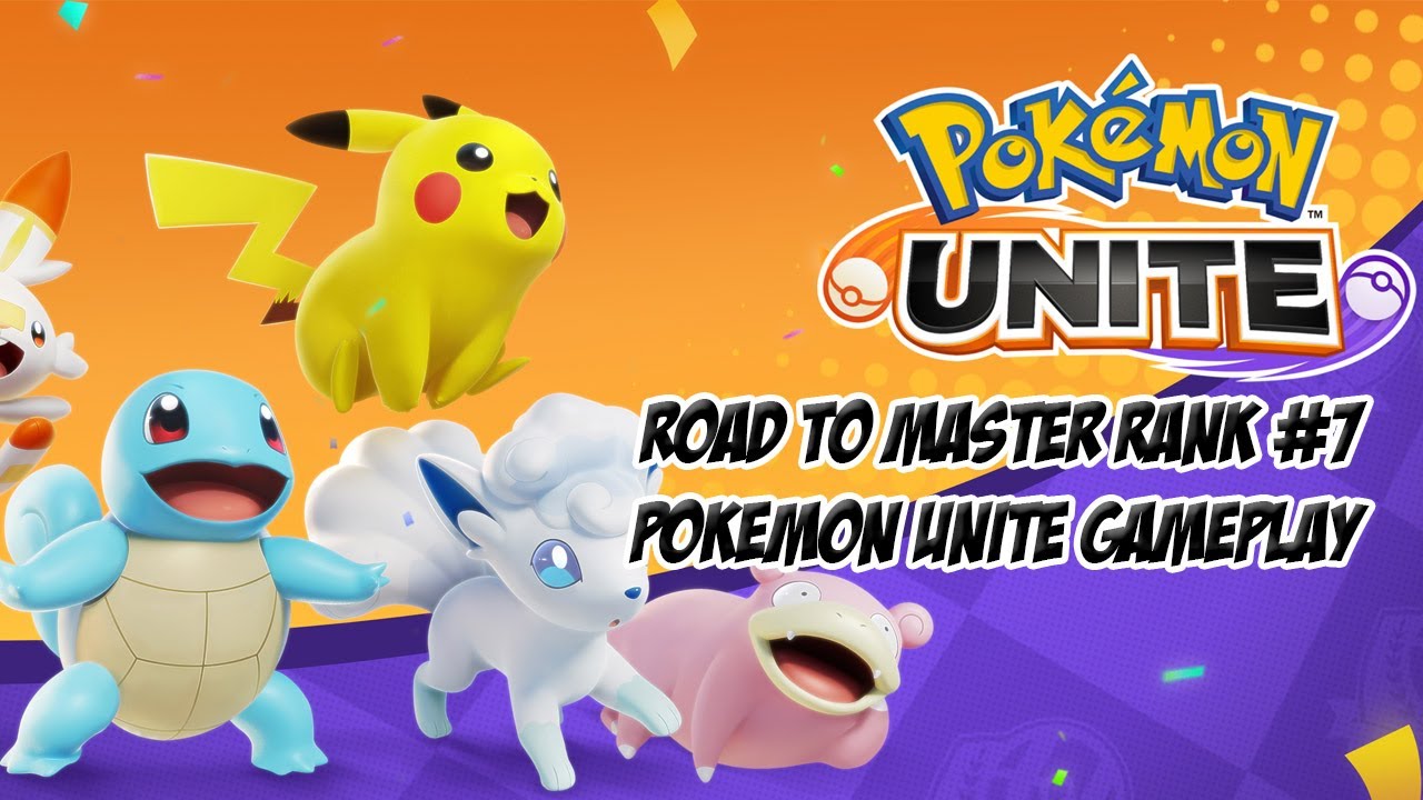 Pokemon Unite Gameplay - Road To Master Rank #7 on #pokemonUNITE - YouTube