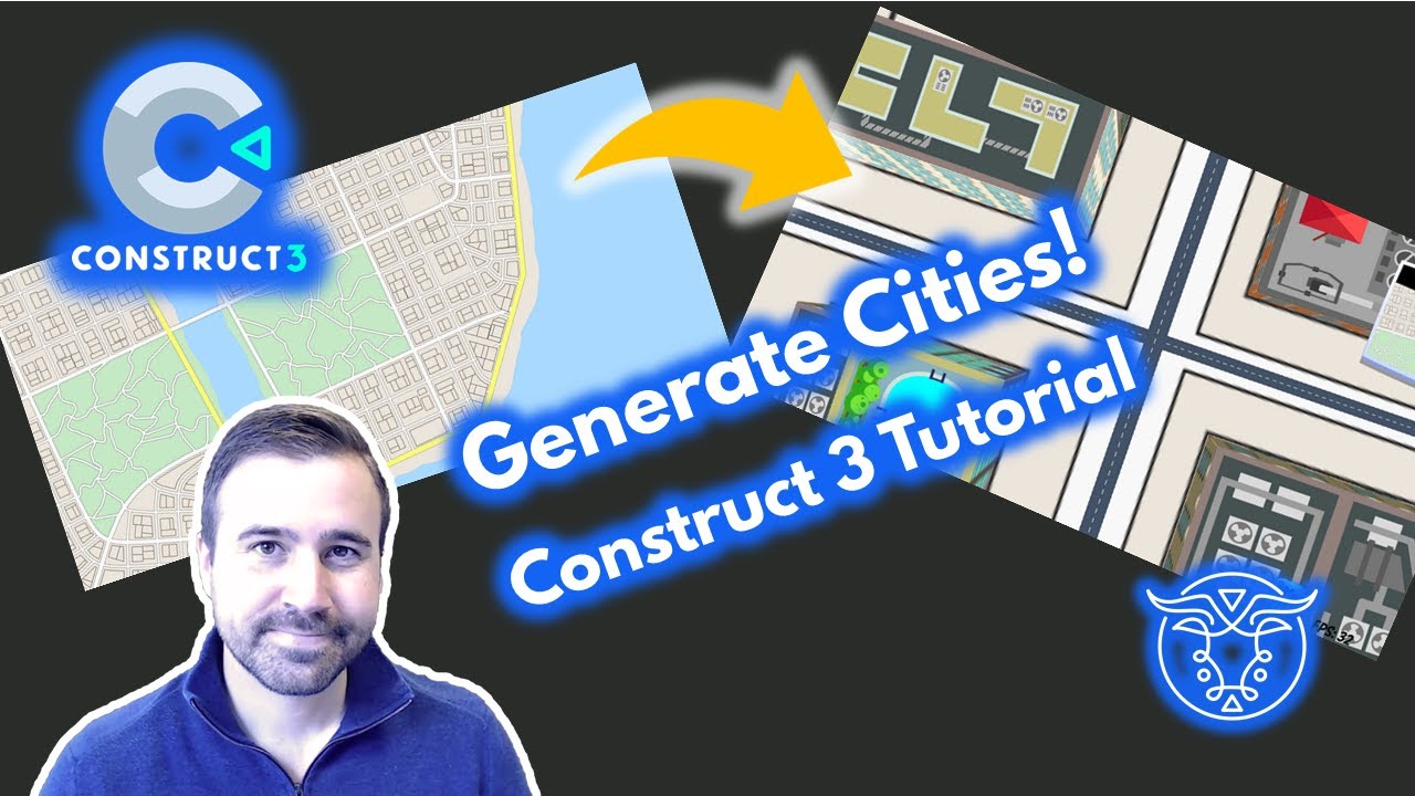 Procedurally Generate Cities! Construct 3 Tutorial - YouTube
