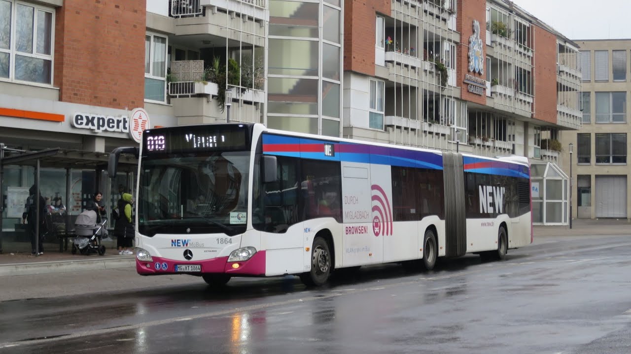 [Sound] Bus MB Citaro (C2) G | #1864 | NEW mobil und aktiv Mönchengladbach GmbH