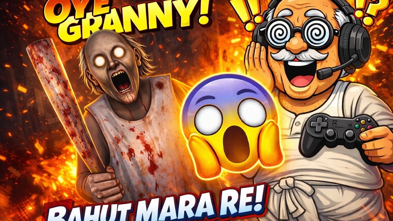 Sabse Khatarnak Horror Game! Granny Vs Bundeli Gaming Baba - Escape Challenge