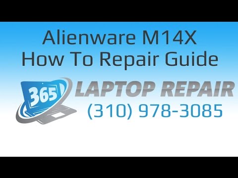 Alienware M14X Laptop How To Repair Guide - By 365